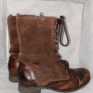 Vintage Leather DIESEL boots. Size 8 mid calf